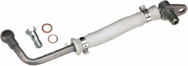 Gates Turbocharger Oil Supply Line P/N:TL158 Fits: Ford Escape 16-13, Ford Fiesta 19-14, Ford Fiesta Ikon 15-14, Ford Fusion 14-13, Ford Transit Connect 16-14 - Image 1