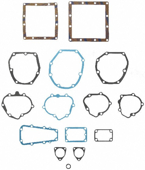 FEL-PRO Manual Transmission Gasket Set P/N:TS 80310-1 Fits: Chrysler Conquest, Dodge Challenger, Dodge Colt, Dodge Conquest, Dodge D50, Dodge Power Ram 50, Dodge Raider, Dodge Ram 50, Mitsubishi Mighty Max, Mitsubishi Montero - Image 1