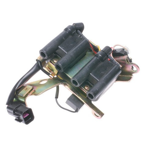 Standard Ignition Ignition Coil P/N:UF-114 Fits: Dodge 2000 Gtx, Dodge Atos, Eagle Talon, Eagle Vista, Hyundai Elantra, Hyundai Sonata, Mitsubishi Eclipse, Mitsubishi Galant, Mitsubishi Mirage, Plymouth Colt, Plymouth Laser - Image 1