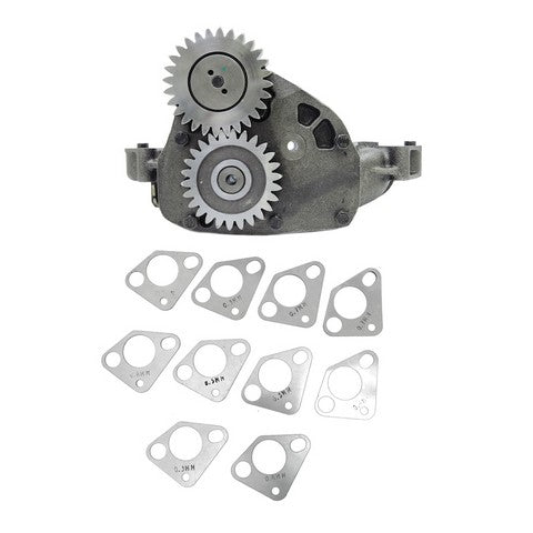 US Motor Works Engine Oil Pump P/N:USOP9499 Fits: American Lafrance Condor, Autocar Llc. Xpeditor, Blue Bird Commercial Bus, Crane Carrier Low Entry, Freightliner 114sd, Freightliner Argosy, Freightliner Cascadia, Freightliner Century Class - Image 1