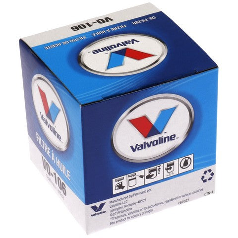 Valvoline Engine Oil Filter P/N:VO-106 Fits: Acura Cl, Acura Csx, Acura El, Acura Ilx, Acura Integra, Acura Mdx, Acura Rdx, Acura Rl, Acura Rsx - Image 2