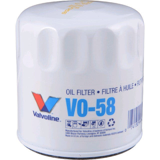 Valvoline Engine Oil Filter P/N:VO-58 Fits: Avanti Ii, Buick Century, Buick Lesabre, Buick Rainier, Buick Regal, Buick Skylark, Cadillac Cts, Cadillac Escalade, Cadillac Escalade Esv - Image 2