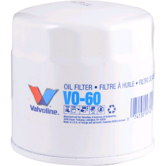Valvoline Engine Oil Filter P/N:VO-60 Fits: Acura Legend 95-88, Acura Nsx 05-91, Acura Tl 98-96, Sterling 827 91-89 - Image 2