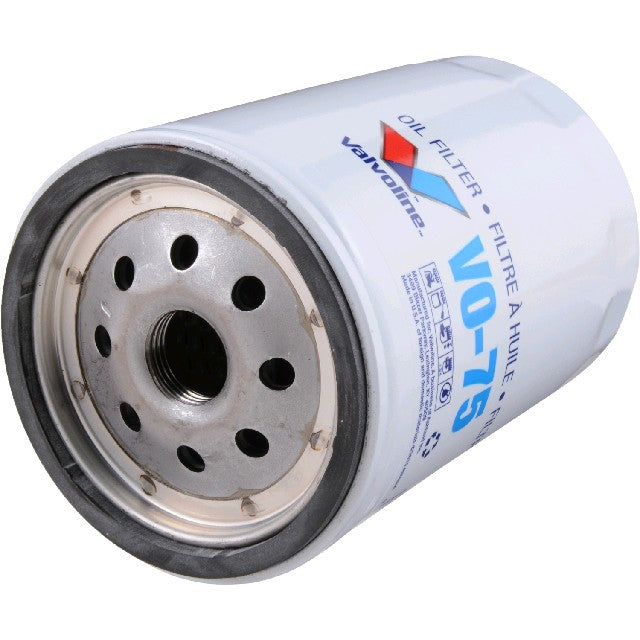 Valvoline Engine Oil Filter P/N:VO-75 Fits: Chevrolet C4500 Kodiak, Chevrolet C5500 Kodiak, Chevrolet C6500 Kodiak, Chevrolet Express 2500, Chevrolet Express 3500, Chevrolet Express 4500, Chevrolet Silverado 2500 Hd, Chevrolet Silverado 2500 Hd Classic - Image 1