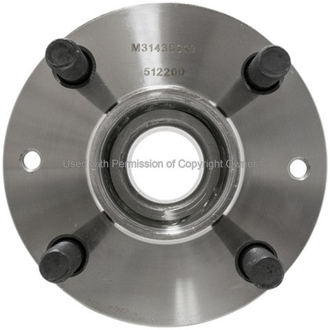 Quality-Built Wheel Bearing and Hub Assembly P/N:WH512200 Fits: Kia Sephia 01-94, Kia Spectra 04-00 - Image 2