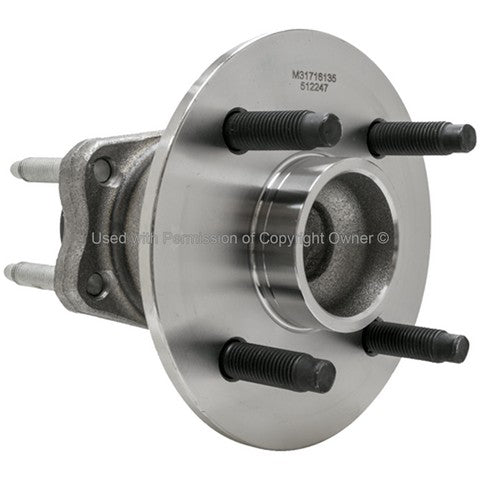 Quality-Built Wheel Bearing and Hub Assembly P/N:WH512247 Fits: Chevrolet Cobalt 10-05, Pontiac G5 10-07, Pontiac Pursuit 06-05, Saturn Ion 07-04 - Image 1