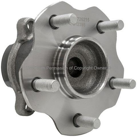 Quality-Built Wheel Bearing and Hub Assembly P/N:WH512398 Fits: Nissan Rogue 20-08, Nissan Rogue Select 15-14, Nissan X-trail 15-07 - Image 1