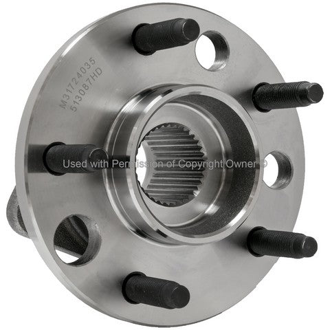 Quality-Built Wheel Bearing and Hub Assembly P/N:WH513087HD Fits: Buick Century, Buick Lesabre, Buick Park Avenue, Buick Riviera, Cadillac Allante, Cadillac Brougham, Cadillac Commercial Chassis, Cadillac Deville, Cadillac Eldorado - Image 1