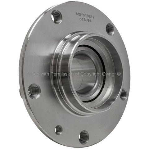 Quality-Built Wheel Bearing and Hub Assembly P/N:WH513094 Fits: BMW 524td 86-85, BMW 528e 88-82, BMW 533i 84-83, BMW 535i 88-85, BMW 535is 1988, BMW 633csi 1984, BMW 635csi 89-85, BMW L6 1987, BMW L7 87-86, BMW M3 91-88, BMW M5 1988, BMW M6 88-87 - Image 1