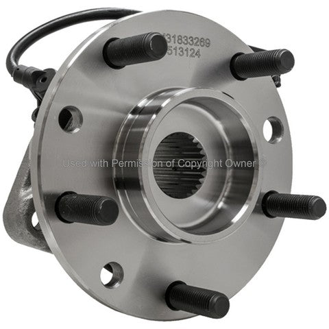 Quality-Built Wheel Bearing and Hub Assembly P/N:WH513124 Fits: Chevrolet Blazer 05-97, Chevrolet S10 04-97, GMC Jimmy 05-97, GMC Sonoma 04-97, Isuzu Hombre 00-98, Oldsmobile Bravada 01-97 - Image 1