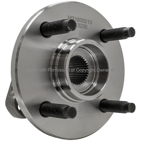 Quality-Built Wheel Bearing and Hub Assembly P/N:WH513205 Fits: Chevrolet Cobalt 10-05, Pontiac G4 06-05, Pontiac G5 10-07, Pontiac Pursuit 06-05, Saturn Ion 07-03 - Image 1