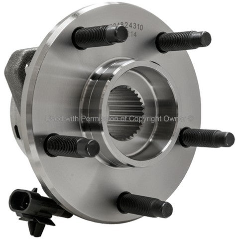 Quality-Built Wheel Bearing and Hub Assembly P/N:WH513214 Fits: Cadillac Bls 08-07, Chevrolet Cobalt 10-08, Chevrolet Hhr 10-08, Chevrolet Malibu 12-04, Pontiac G6 10-05, Saturn Aura 09-07 - Image 1