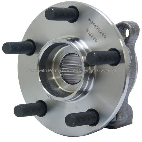 Quality-Built Wheel Bearing and Hub Assembly P/N:WH513220 Fits: Subaru Forester 14-09, Subaru Impreza 14-08, Subaru Legacy 14-05, Subaru Outback 14-05, Subaru Wrx 14-12, Subaru Xv Crosstrek 14-13 - Image 1