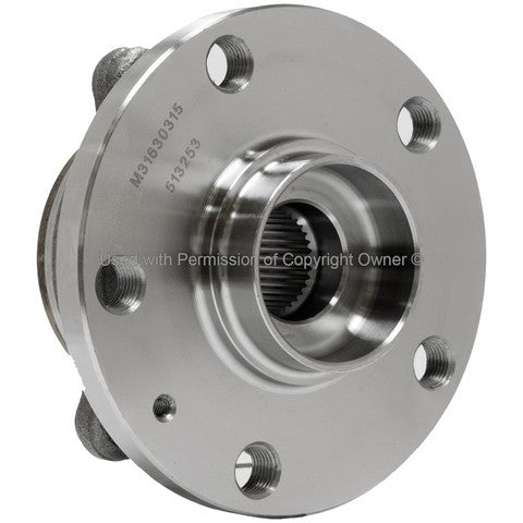 Quality-Built Wheel Bearing and Hub Assembly P/N:WH513253 Fits: Audi A3, Audi A3 Quattro, Audi Q3, Audi Q3 Quattro, Audi Tt, Audi Tt Quattro, Audi Tt Rs Quattro, Audi Tts Quattro, Seat Altea - Image 1
