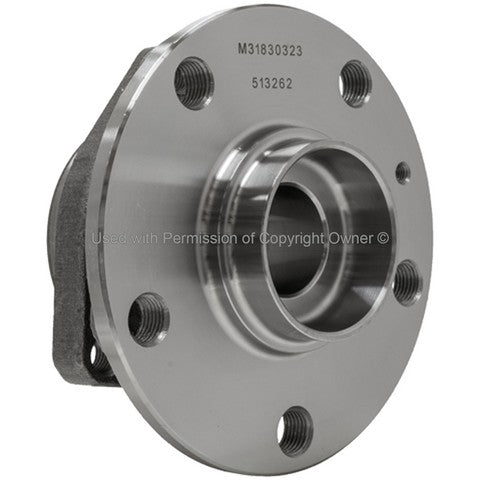 Quality-Built Wheel Bearing and Hub Assembly P/N:WH513262 Fits: Audi A3 12-06, Audi A3 Quattro 12-06, Seat Leon 14-13, Volkswagen Eos 13-07, Volkswagen Golf 11-10, Volkswagen Gti 11-06, Volkswagen R32 2008, Volkswagen Rabbit 09-06 - Image 1
