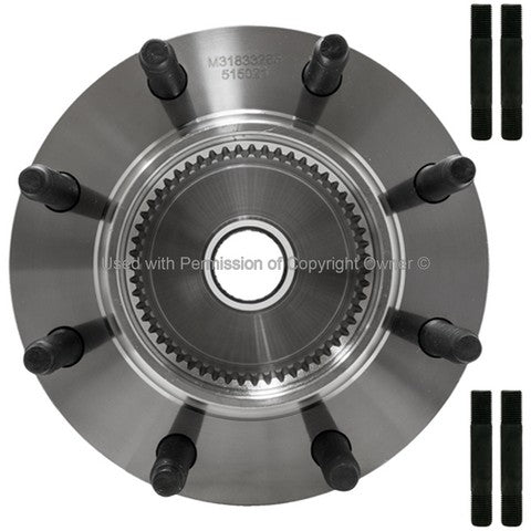 Quality-Built Wheel Bearing and Hub Assembly P/N:WH515021 Fits: Ford F-250 Super Duty 01-99, Ford F-350 Super Duty 01-99, Ford F-450 Super Duty 1999, Ford F-550 Super Duty 1999 - Image 3