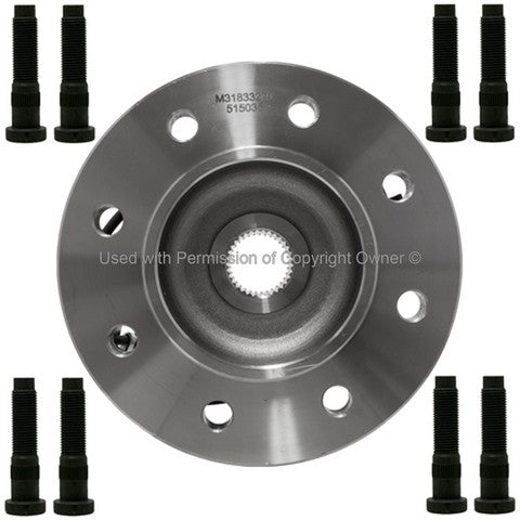 Quality-Built Wheel Bearing and Hub Assembly P/N:WH515035 Fits: Dodge Ram 2500 99-98 - Image 3