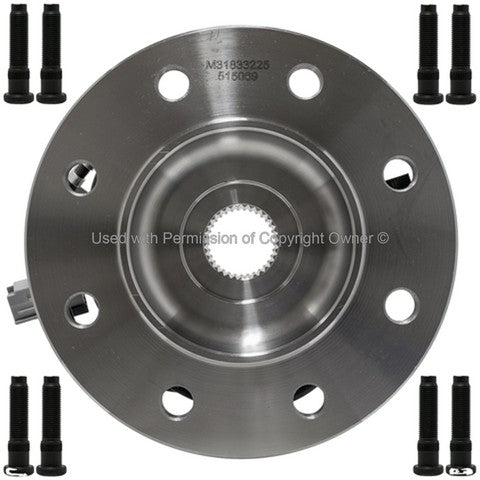 Quality-Built Wheel Bearing and Hub Assembly P/N:WH515069 Fits: Dodge Ram 3500 99-98 - Image 3