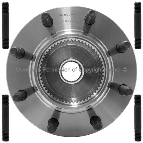 Quality-Built Wheel Bearing and Hub Assembly P/N:WH515076 Fits: Ford F-250 Super Duty 1999, Ford F-350 Super Duty 1999 - Image 4