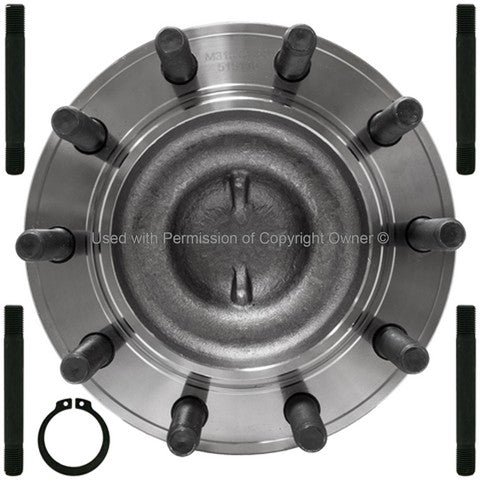 Quality-Built Wheel Bearing and Hub Assembly P/N:WH515115 Fits: Ford F-450 Super Duty 10-05, Ford F-550 Super Duty 10-05 - Image 4