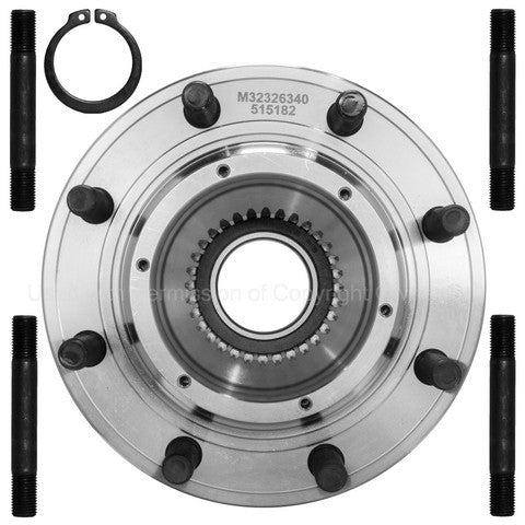 Quality-Built Wheel Bearing and Hub Assembly P/N:WH515182 Fits: Ford F-350 Super Duty 22-17 - Image 2