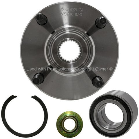 Quality-Built Wheel Hub Repair Kit P/N:WH518503 Fits: Ford Cougar 94-91, Ford Escort 90-83, Ford Exp 88-83, Ford Ghia 94-91, Ford Tempo 94-84, Mercury Ln7 1983, Mercury Lynx 87-83, Mercury Topaz 94-84 - Image 2