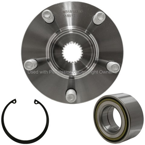 Quality-Built Wheel Hub Repair Kit P/N:WH518512 Fits: Dodge Neon 99-95, Plymouth Neon 99-95 - Image 4