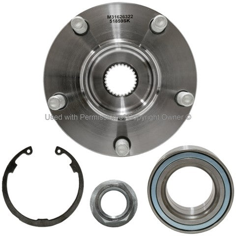 Quality-Built Wheel Hub Repair Kit P/N:WH51859SK Fits: Nissan Altima 06-02 - Image 2