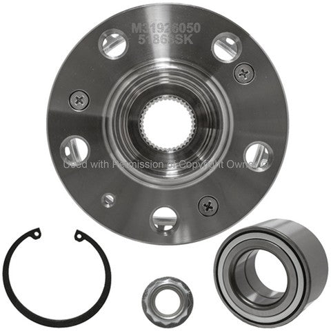 Quality-Built Wheel Hub Repair Kit P/N:WH51863SK Fits: Audi Tt Quattro 06-00, Volkswagen Beetle 07-98, Volkswagen Golf 05-99, Volkswagen Jetta 05-99 - Image 2