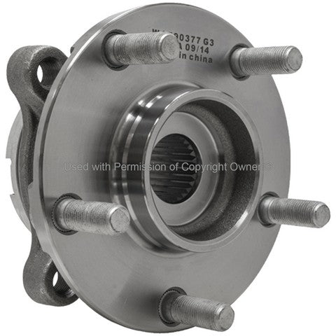 Quality-Built Wheel Bearing and Hub Assembly P/N:WH590377 Fits: Nissan Gt-r 21-09, Nissan Gt-r 24-23 - Image 1