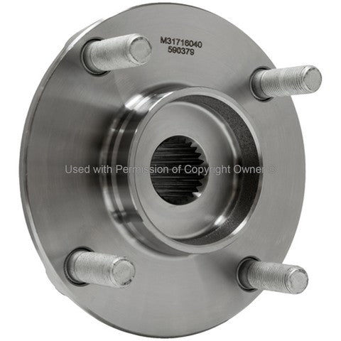 Quality-Built Wheel Bearing and Hub Assembly P/N:WH590379 Fits: Nissan Cube 14-09, Nissan Tiida 18-10, Nissan Versa 12-07 - Image 1