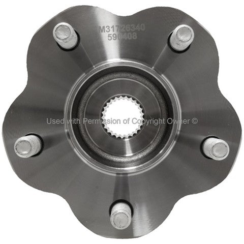 Quality-Built Wheel Bearing and Hub Assembly P/N:WH590408 Fits: Nissan Juke 16-11, Nissan Rogue 20-08, Nissan Rogue Select 15-14 - Image 2
