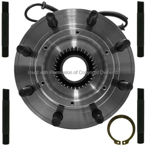 Quality-Built Wheel Bearing and Hub Assembly P/N:WH590437 Fits: Ford F-350 Super Duty 16-11 - Image 4