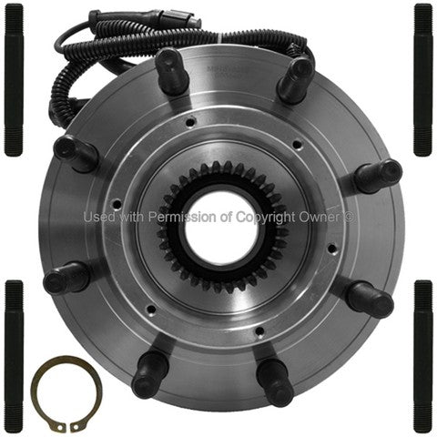 Quality-Built Wheel Bearing and Hub Assembly P/N:WH590440 Fits: Ford F-450 Super Duty 16-11 - Image 2