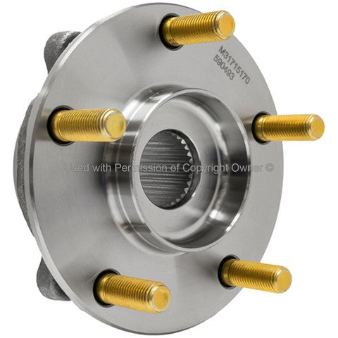 Quality-Built Wheel Bearing and Hub Assembly P/N:WH590493 Fits: Mazda 6 21-14, Mazda Cx-5 25-13 - Image 1