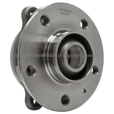 Quality-Built Wheel Bearing and Hub Assembly P/N:WH810051 Fits: Audi A4, Audi A4 Allroad, Audi A4 Quattro, Audi A5, Audi A5 Quattro, Audi A6, Audi A6 Quattro, Audi A7 Quattro, Audi A8 Quattro, Audi Allroad - Image 1