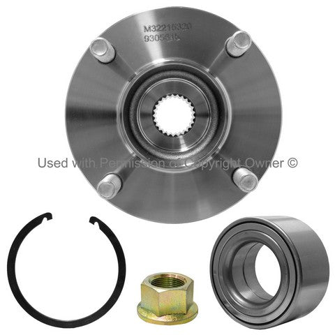 Quality-Built Wheel Hub Repair Kit P/N:WH930561K Fits: Nissan Almera 05-01, Nissan Sentra 06-00 - Image 4