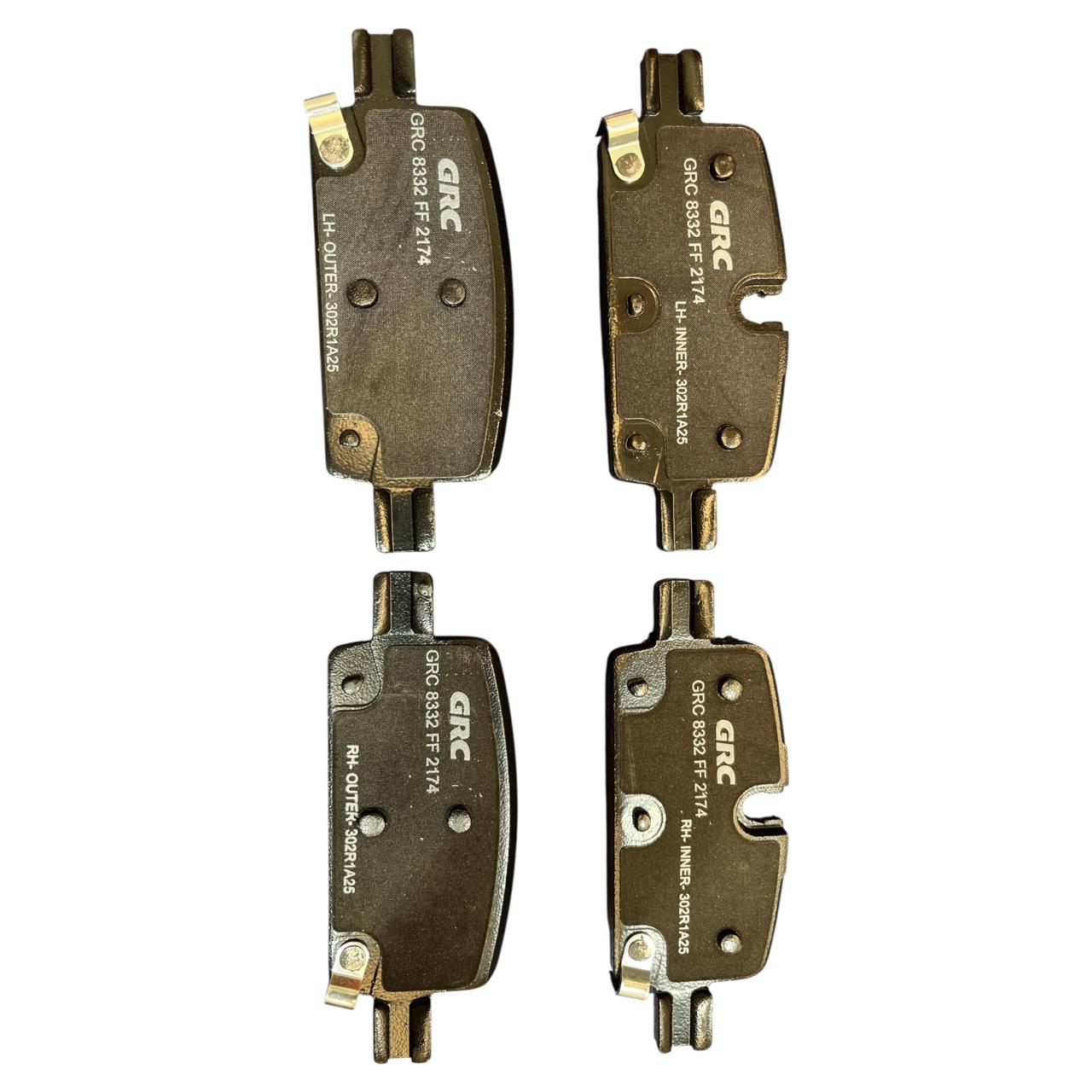 GRC Ultra Balata de Disco Ceramica P/N: GCD2174