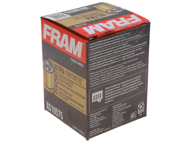 FRAM Engine Oil Filter P/N:XG10575 Fits: Buick Enclave, Buick Lacrosse, Buick Regal Sportback, Cadillac Ats, Cadillac Ct4, Cadillac Ct5, Cadillac Ct6, Cadillac Cts, Cadillac Escalade, Cadillac Escalade Esv - Image 1