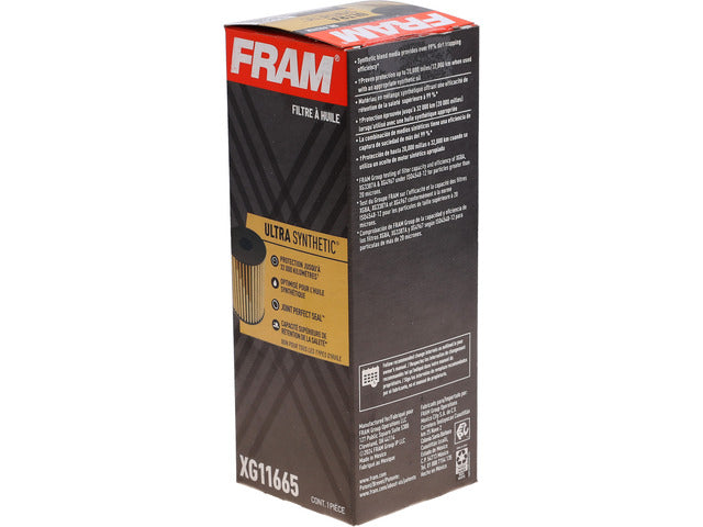 FRAM Engine Oil Filter P/N:XG11665 Fits: Chrysler 200, Chrysler 300, Chrysler Grand Caravan, Chrysler Pacifica, Chrysler TOWN &amp; COUNTRY, Chrysler Voyager, Dodge Avenger, Dodge Challenger, Dodge Charger, Dodge Durango - Image 1