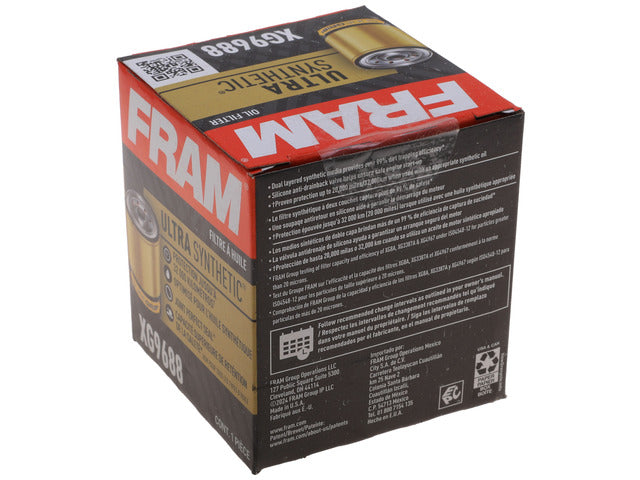 FRAM Engine Oil Filter P/N:XG9688 Fits: Acura Cl, Acura El, Acura Integra, Acura Mdx, Acura Rl, Acura Slx, Acura Tl, Acura Vigor, Asuna Sunfire - Image 1