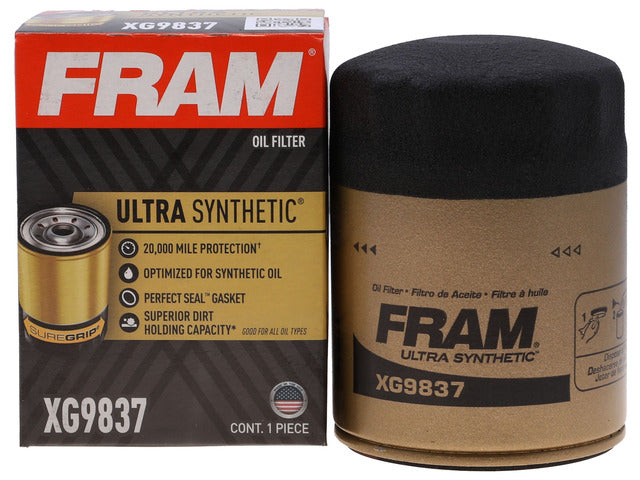 FRAM Engine Oil Filter P/N:XG9837 Fits: Buick Allure, Buick Lacrosse, Buick Lucerne, Buick Rainier, Buick Rendezvous, Buick Terraza, Cadillac Dts, Cadillac Srx, Cadillac Sts, Cadillac Xlr - Image 5
