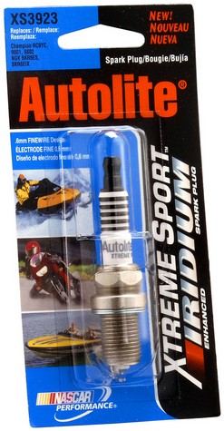 Autolite Spark Plug P/N:XS3923DP Fits: Arctic Cat 4-stroke Touring, Arctic Cat 4-stroke Trail, Arctic Cat T660 Touring, Arctic Cat T660 Turbo St Efi Early Build, Arctic Cat T660 Turbo Touring, Arctic Cat T660 Turbo Trail, BMW R1100gs, BMW R1100gs Abs - Image 1