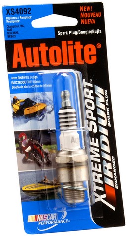 Autolite Spark Plug P/N:XS4092DP Fits: Arctic Cat Lynx 292, BMW R50/2, BMW R60/2, Cobra Bm50, Cobra Cm50, Cobra King, Husqvarna Cr50, John Deere 400, John Deere 500, John Deere 600 - Image 1