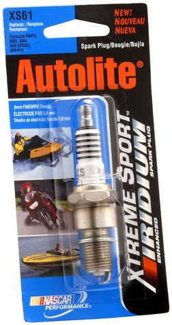 Autolite Spark Plug P/N:XS61DP Fits: Arctic Cat Ac 440 Sno Pro, Arctic Cat Ac 440 Sno Pro Modified, Arctic Cat Ac 600 Sno Pro, Arctic Cat Bearcat 340, Arctic Cat Bearcat 440, Arctic Cat Bearcat 440 I, Arctic Cat Bearcat 440 Ii, Arctic Cat Bearcat 550 - Image 1