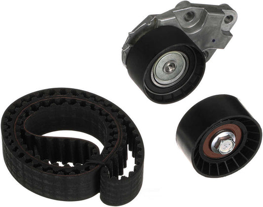 Gates Kit del componente de correa dentada del motor P/N:TCK335 Fits: Chevrolet Aveo 16-04, Chevrolet Aveo5 08-06, Pontiac G3 08-07, Pontiac Wave 08-05, Pontiac Wave5 07-05, Suzuki Swift+ 08-04